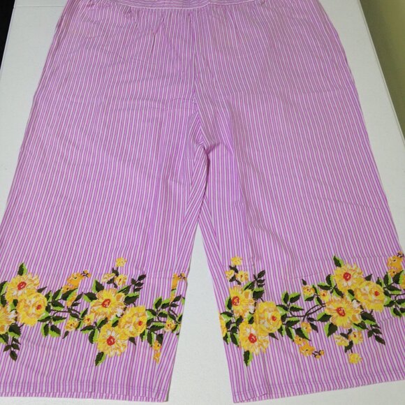 NEW 1X Cuddl Duds Cotton Touch Dolman Tunic & Gaucho Pant Set with pockets (QVC) - Picture 14 of 16